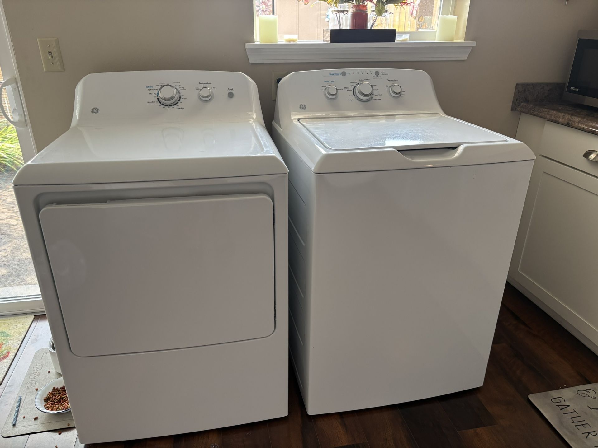 GE Electric Washer and Dryer