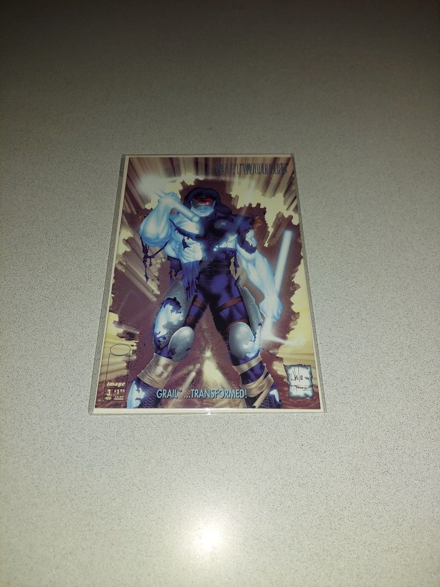 1994 WET WORKS #3 COMIC BAGGED AND BOARDED