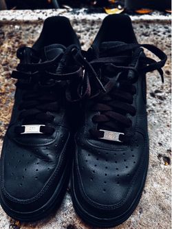 Nike Air forcé 1 black size 9