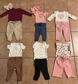 Baby Girl Outfits Size 3-6 Months