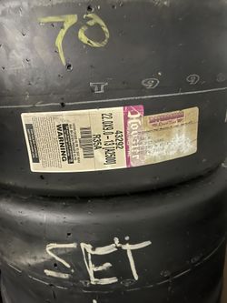 23 Tires for Formula 1000 car