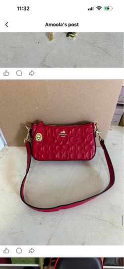 Purses coach red