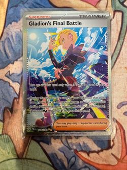 Gladion’s Final Battle Pokemon Pitch Black