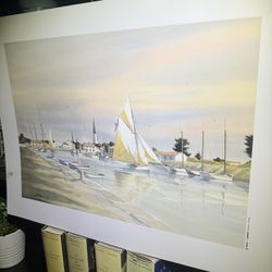Beautiful Maritime Prints By Yves Parent - Large 
