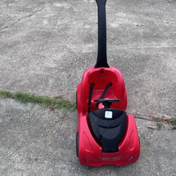 push behind buggy 