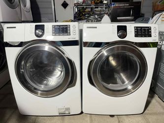 Washer and electric dryer