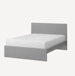 Gray Bed Frame – Good Condition