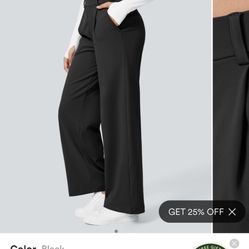 Halara High Waisted Work Pant - Mediums
