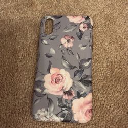 Grey Roses XR Phone Case