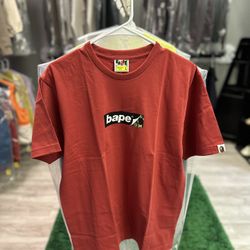 Bape Tee Red 