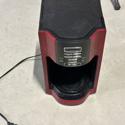 Mr. Coffee 12-Cup Programmable Coffee Maker (Red/Black) 