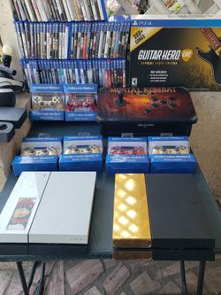 $120! Firm on PS4 With 1 Control extra control $30!. $250! G story Monitor Tablet. $20! Per Game or 6 for $100!. Trade some or all depends PS5 Pro Leg