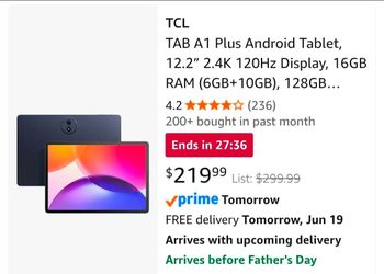 TLC Tab A1 Plus Tablet