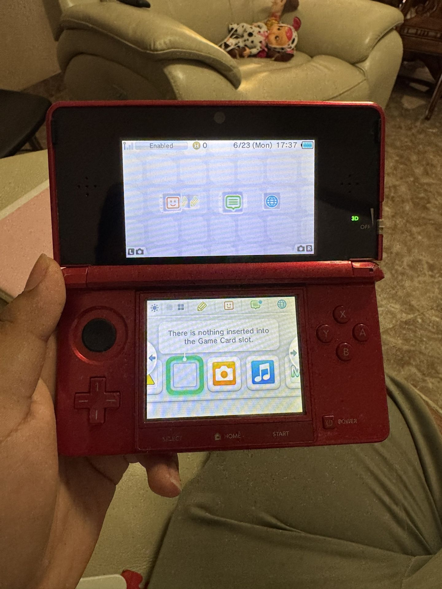 Nintendo 3Ds Red