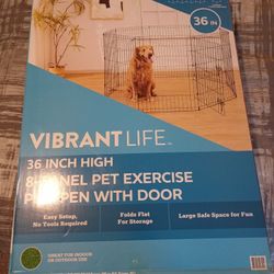 8 Panel Dog Playpen