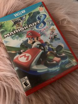 Mariokart 8 Wii U game