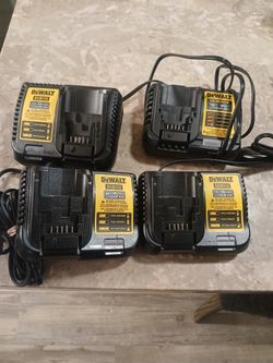 new dewalt chargers