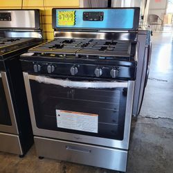 New Whirlpool 5 Burner Gas Stove 30" Wide