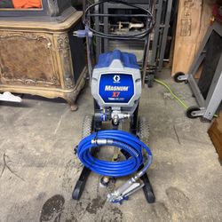 Graco X7 Airless Paint Sprayer With New Hose Excellent!!