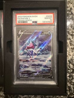 Suicune V Crown Zenith PSA 10
