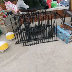 Rod Iron Decorative Fence 8ft