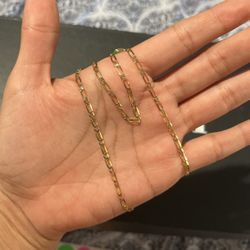 Cadena Oro Planchado 14 K