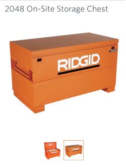 Ridgid onsite tool box