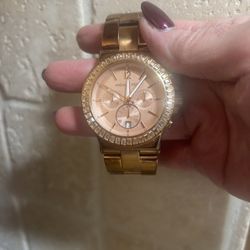 Michael Kors Rose Colored watch 
