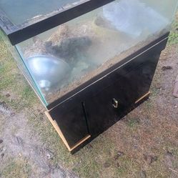 Reptile Enclosure + Stand + Accessories 