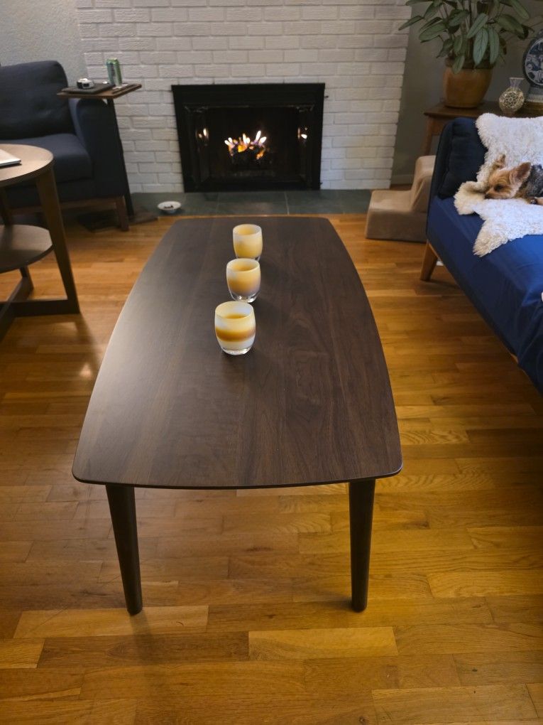 Mid Century Walnut Coffee Table