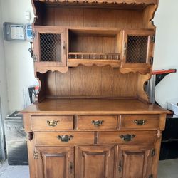 Antique Tell City Hutch