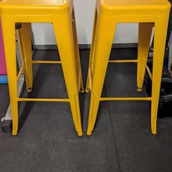 Metal Bar Stool 30 Inches Tall