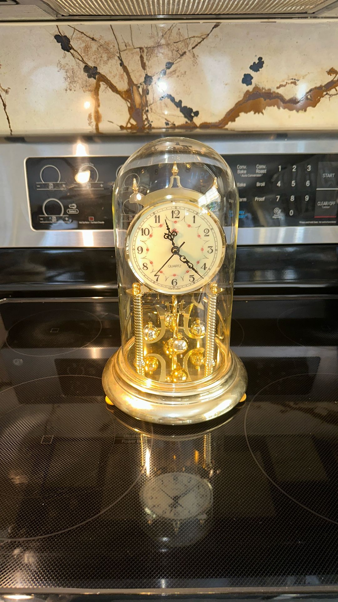 ELGIN CLOCK 12.5 INCHES TALL
