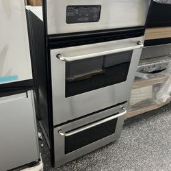 Maytag 24” Gas Oven With Large Broiler Stainless Steel 
