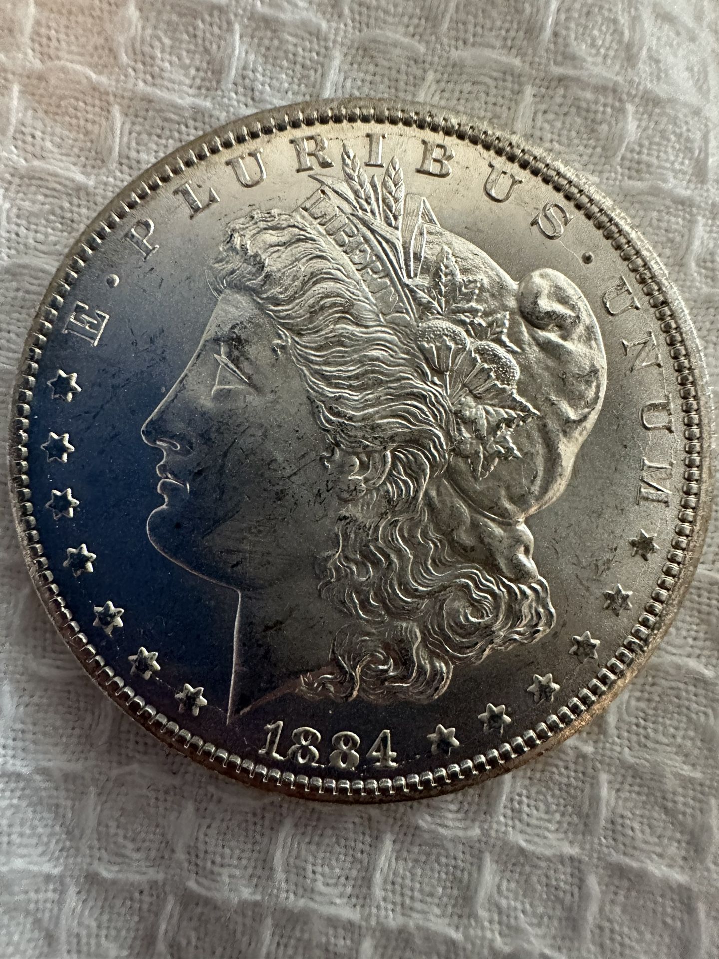 1884 CC Morgan Silver Dollar