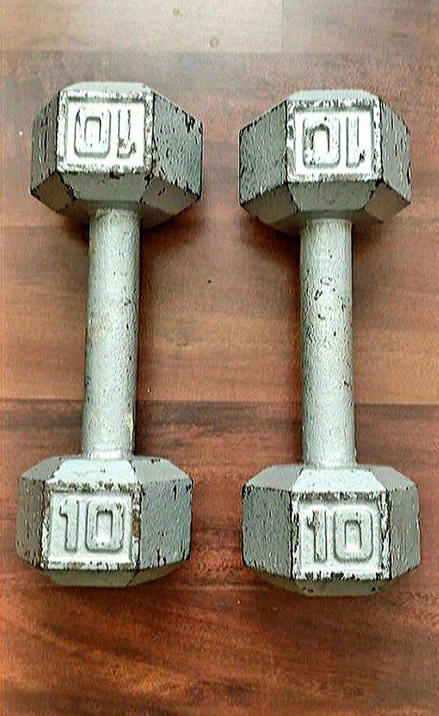 10 lbs. Dumbells (cast iron)