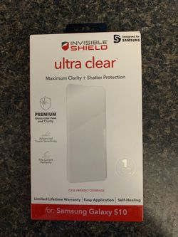 Brand new screen protector for Samsung galaxy S10