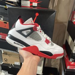 Jordan 4s “Fire red”