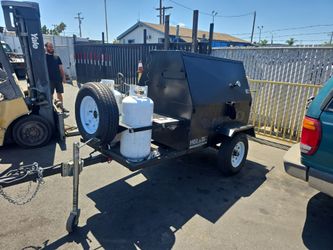 Holstein barbecue bbq trailer