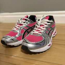 pink asics 