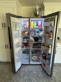 Samsung side by side refrigerator