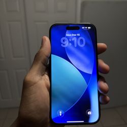 Black iPhone 15 Unlocked (Comes With A Case)