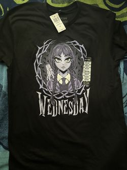 Wednesday Addams Shirt Brand New