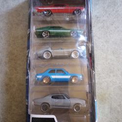 Hot Wheels Fast & Furious 5 Pack 