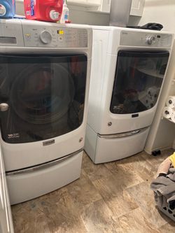Maytag Front Load Washer and Dryer Set