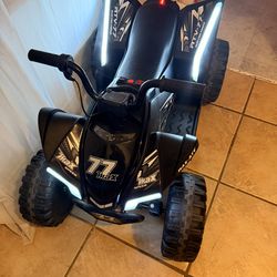 Black 4 Wheeler Ride On 24V