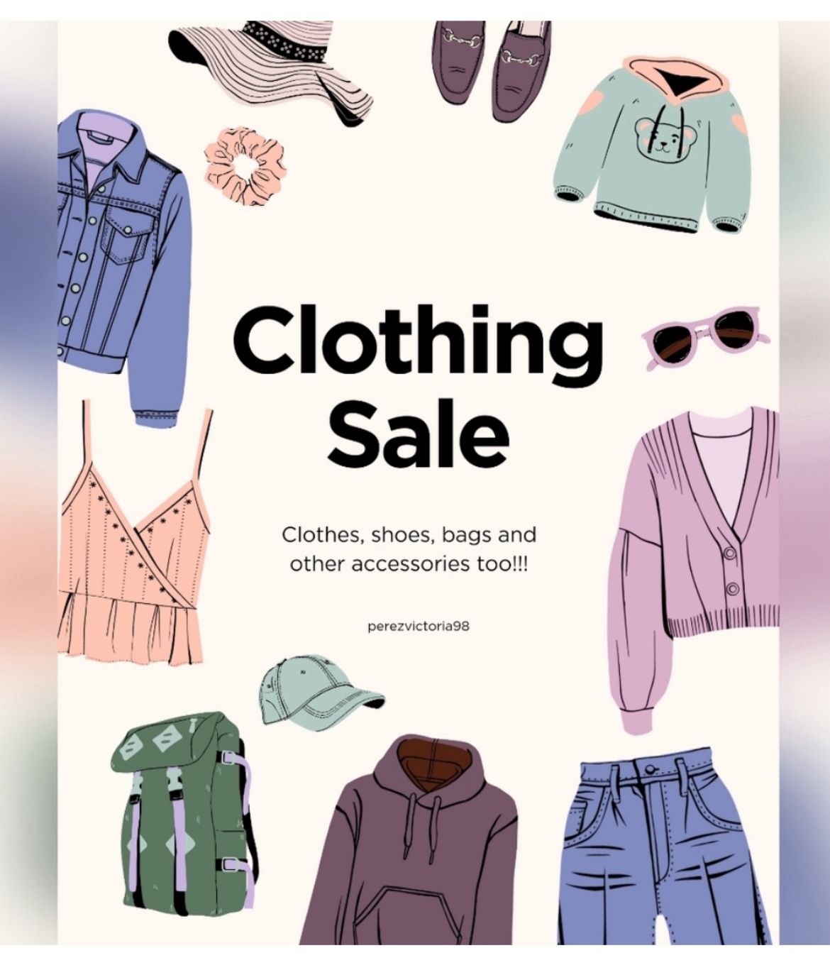 Huge Clothing sale! Sat/Sun 7/26 & 27