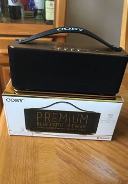 New Coby Bluetooth Speaker
