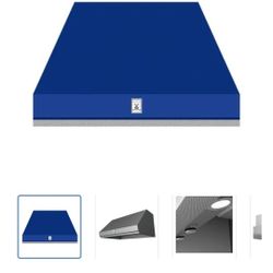 Hestan 30 Inch Wall Mount Hood Blue