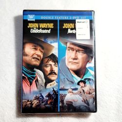John Wayne Double Feature - Undefeated & North To Alaska DVD NEW 
